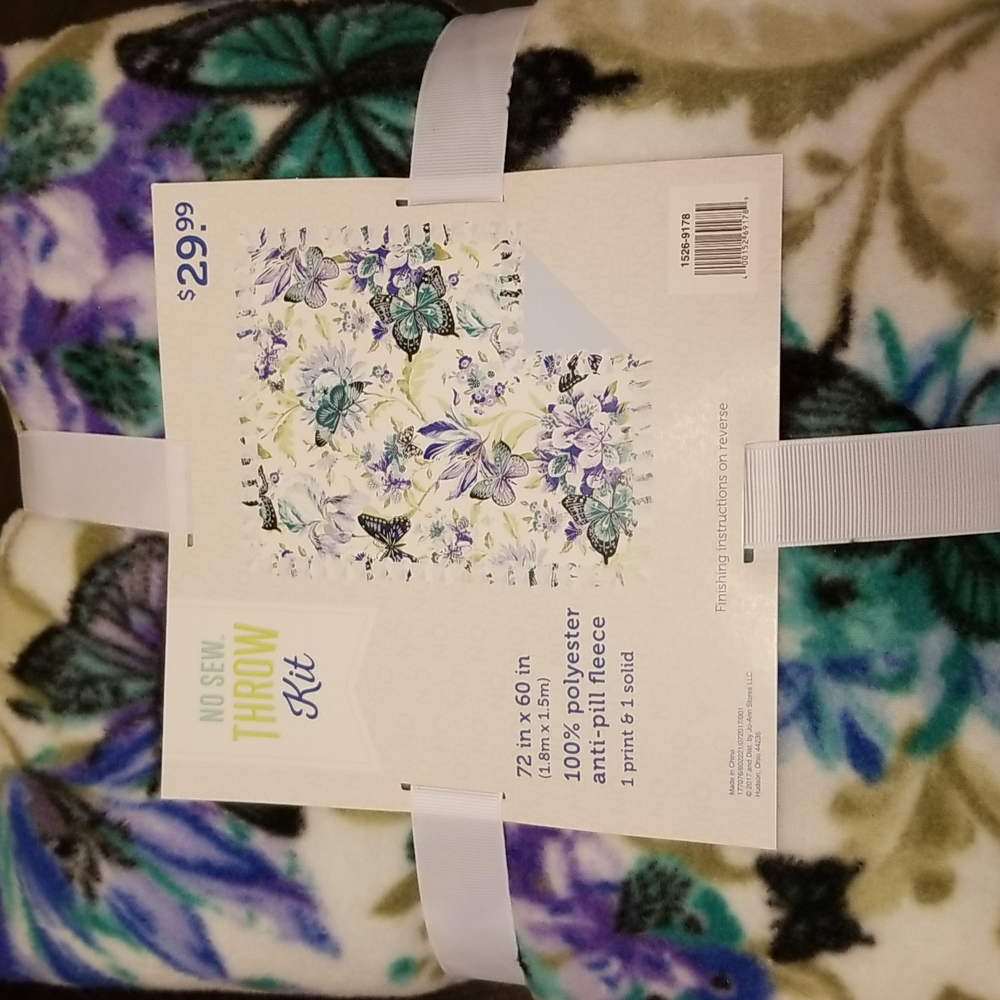 No Sew Throw Kit